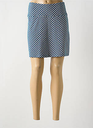 Jupe courte poches bleu KING LOUIE femme