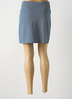 Jupe courte poches bleu KING LOUIE femme