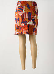 Jupe courte orange PRINCESSE NOMADE pour femme seconde vue