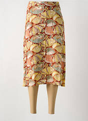 Jupe mi-longue jaune KING LOUIE pour femme seconde vue