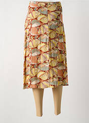 Jupe mi-longue jaune KING LOUIE pour femme seconde vue