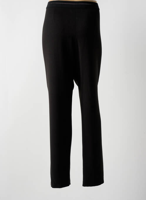 Pantalon slim poches taille haute noir CHRISTINE LAURE femme