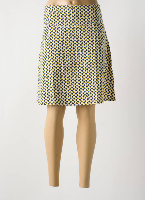 Jupe mi-longue taille normale jaune KING LOUIE femme