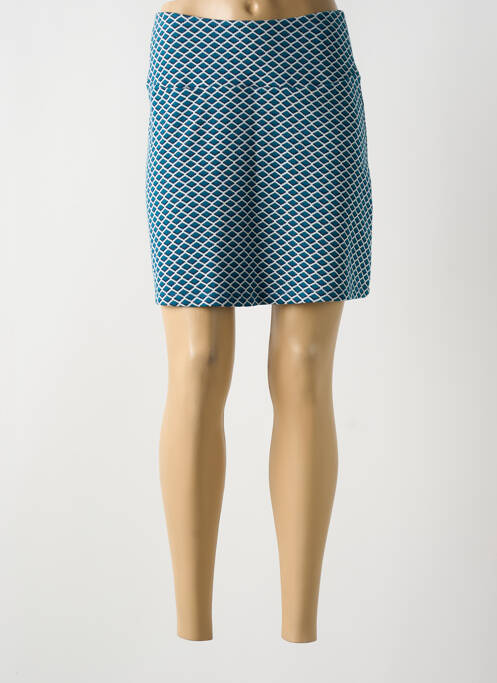 Jupe courte poches bleu KING LOUIE femme