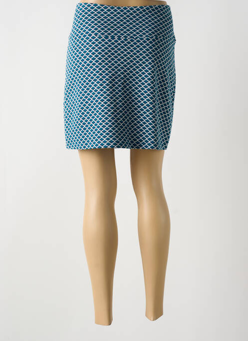 Jupe courte poches bleu KING LOUIE femme
