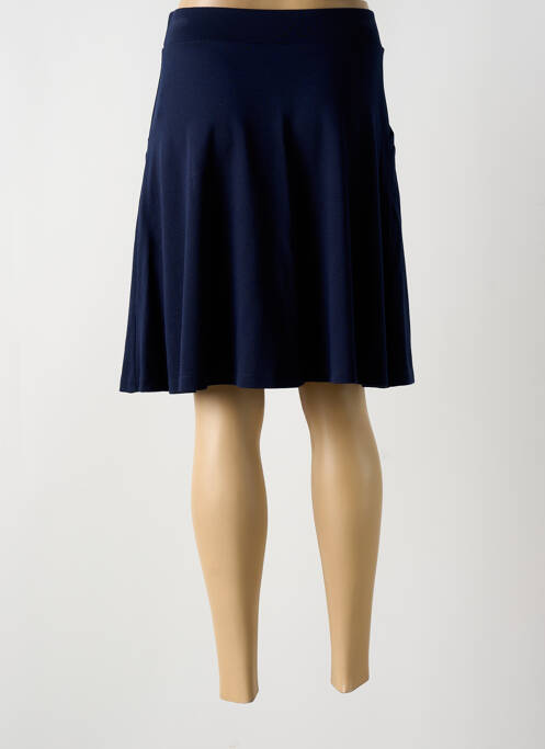 Jupe mi-longue bleu KING LOUIE femme