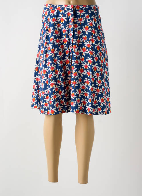 Jupe mi-longue bleu PRINCESSE NOMADE pour femme