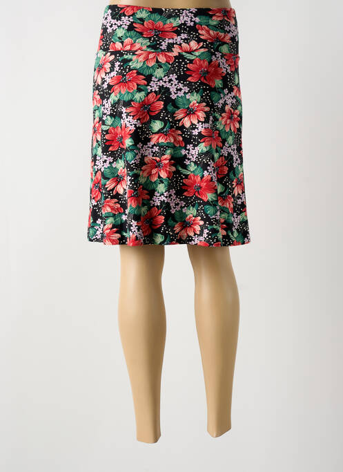 Jupe mi-longue noir KING LOUIE femme