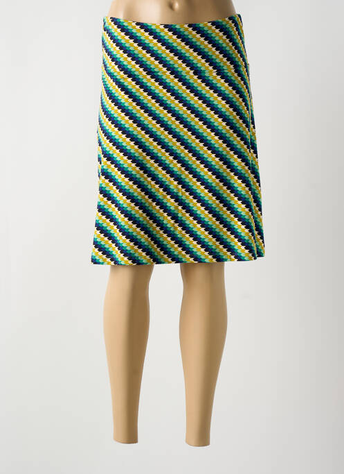 Jupe mi-longue vert KING LOUIE pour femme