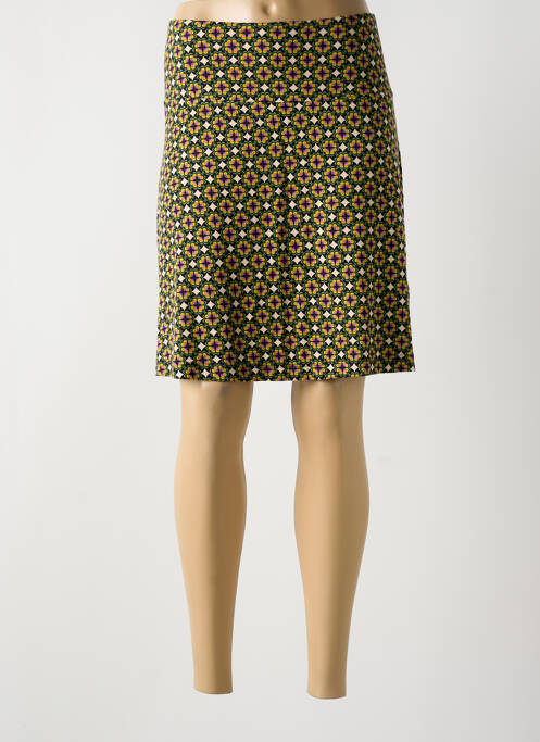 Jupe mi-longue vert KING LOUIE pour femme