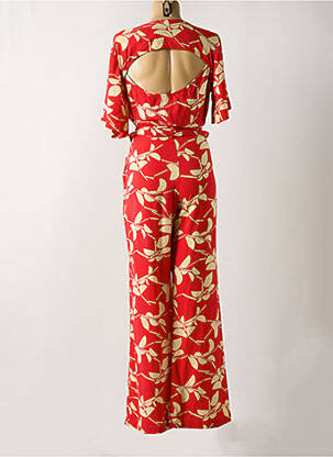 Combi-pantalon manches courtes manches courtes rouge PRINCESSE NOMADE femme