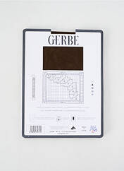 Collants marron GERBE pour femme seconde vue