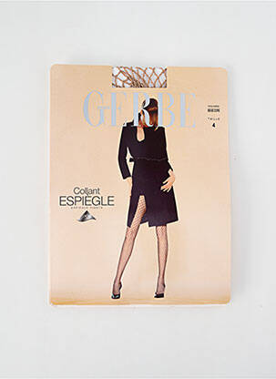 Collants marron GERBE pour femme