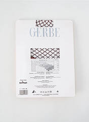 Collants marron fonce GERBE pour femme seconde vue