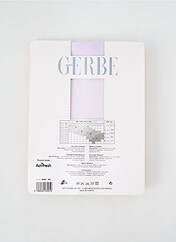 Collants violet GERBE pour femme seconde vue