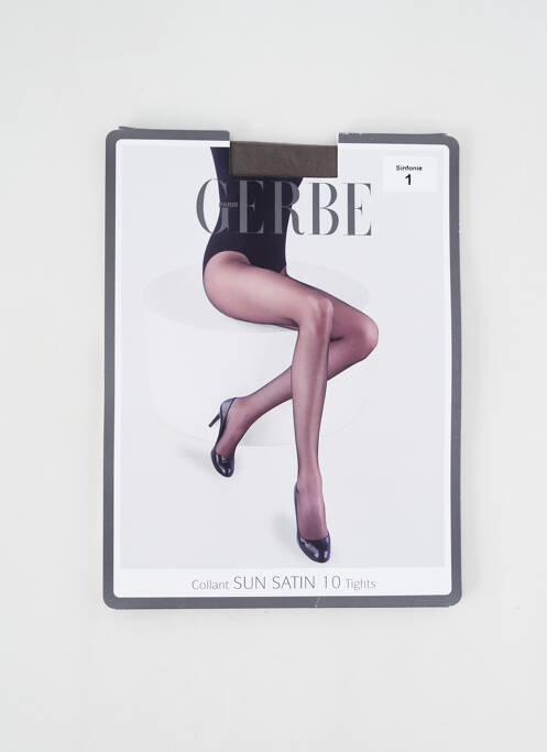 Collants gris GERBE pour femme
