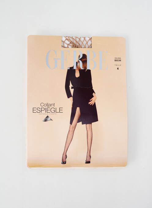 Collants marron GERBE pour femme