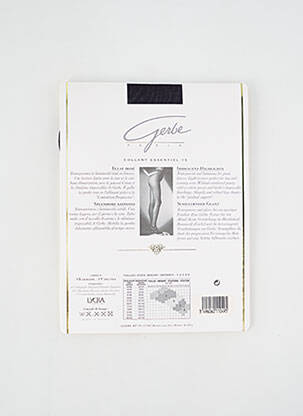 Collants stretch bleu GERBE femme