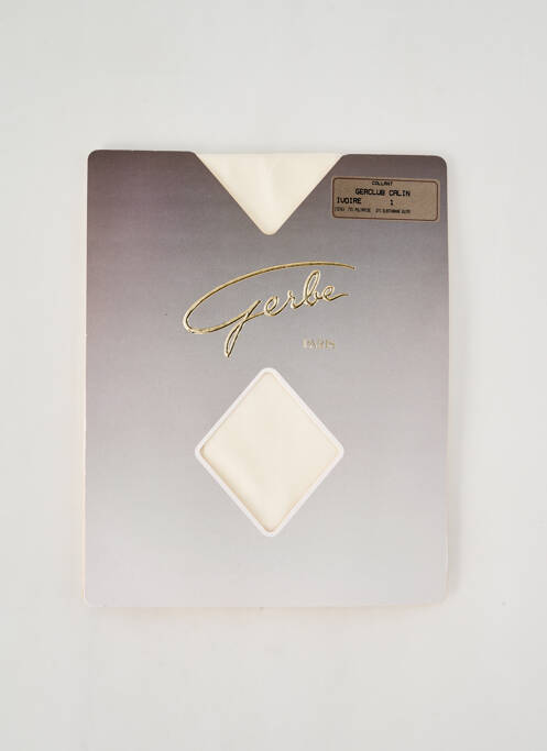 Collants blanc GERBE pour femme