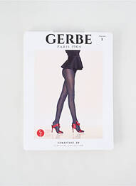 Collants stretch bleu GERBE femme