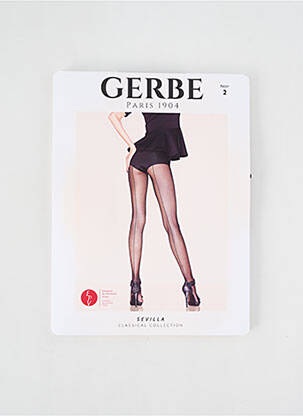 Mi-bas Femme GERBE En Bambou Taille S Noir - Bas Fins Opaque, Neuf Avec étiquettes