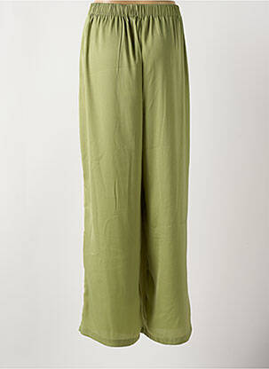 Pantalon large coupe fluide taille normale vert MD'M femme