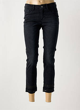 Jeans coupe slim stretch taille basse noir STARK femme