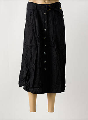 Jupe longue coupe évasée noir LOLA ESPELETA femme