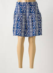 Jupe courte bleu C'EST BEAU LA VIE pour femme seconde vue