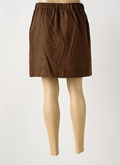 Jupe courte marron C'EST BEAU LA VIE pour femme seconde vue