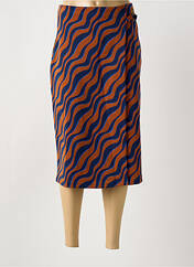 Jupe mi-longue marron SURKANA pour femme seconde vue