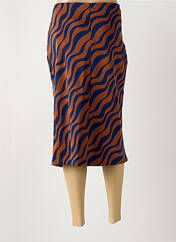 Jupe mi-longue marron SURKANA pour femme seconde vue