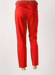 Pantalon chino rouge B.YOUNG pour femme seconde vue