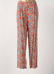 Pantalon droit orange MD'M pour femme seconde vue