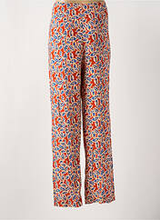 Pantalon droit orange MD'M pour femme seconde vue