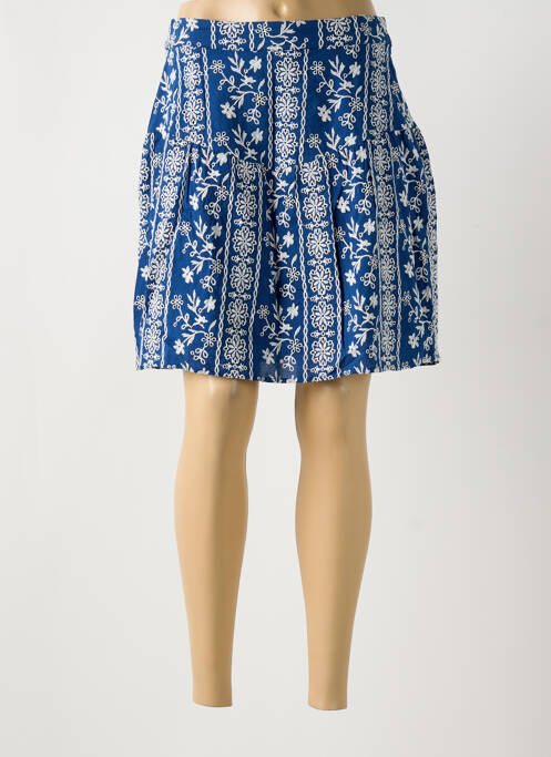 Jupe courte bleu C'EST BEAU LA VIE pour femme