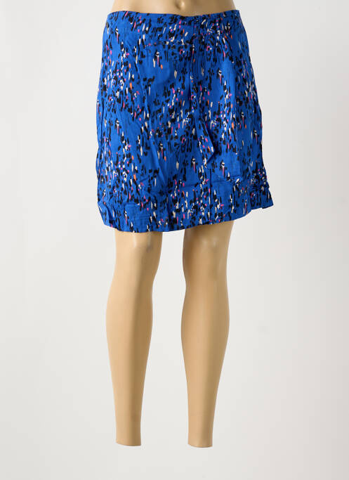 Jupe courte bleu LOLA ESPELETA pour femme