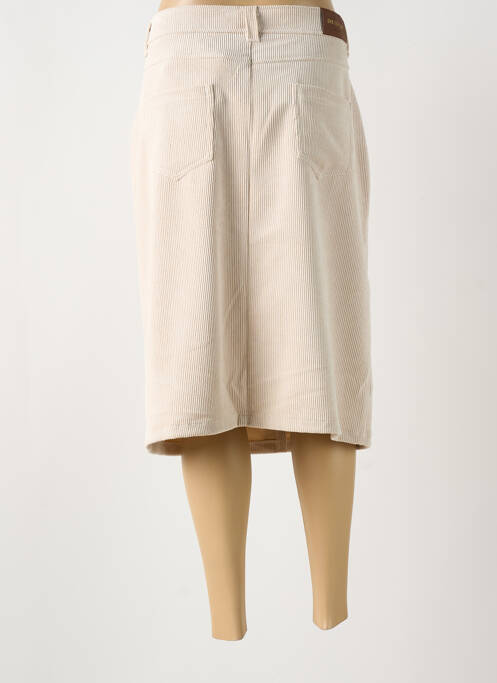 Jupe mi-longue beige PAZ TORRAS femme