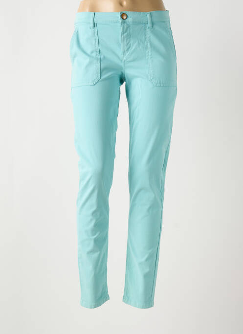 Pantalon chino bleu LOLA ESPELETA pour femme