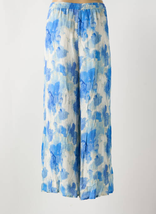 Pantalon large bleu AGATHE & LOUISE pour femme