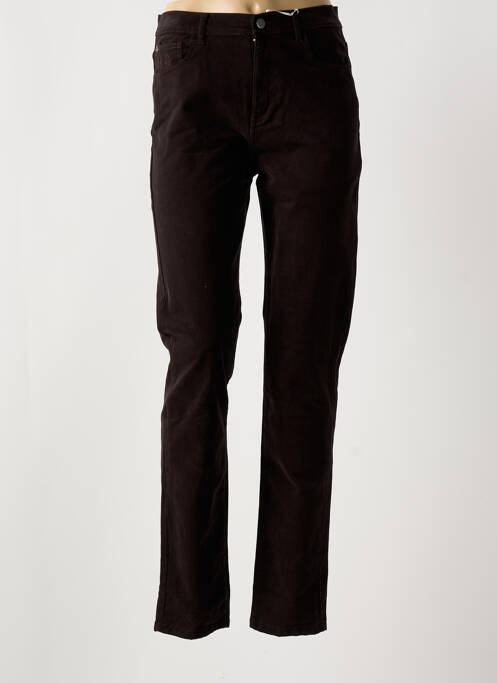 Pantalon slim marron IMPAQT pour femme