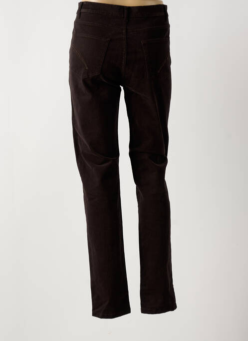 Pantalon slim marron IMPAQT pour femme