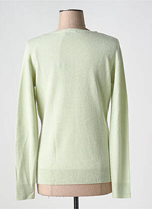 Pull stretch manches longues vert FELINO femme