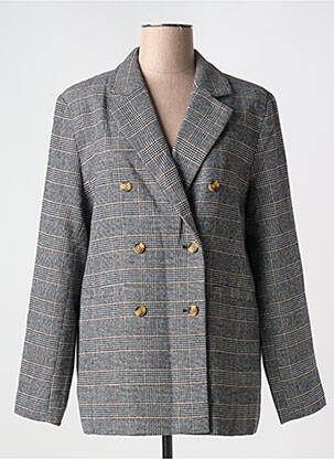 Blazer poches gris C'EST BEAU LA VIE femme