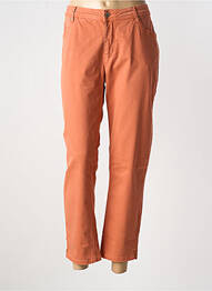 Jeans coupe droite stretch taille normale orange JENSEN femme