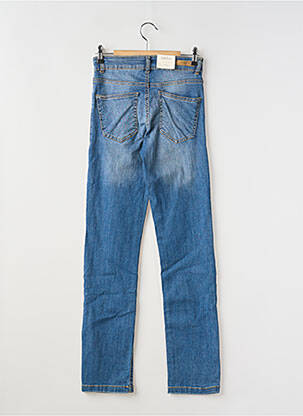 Jeans coupe slim stretch taille normale bleu B.YOUNG femme