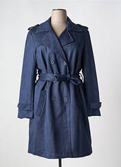Trench bleu C'EST BEAU LA VIE pour femme seconde vue
