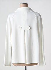 Veste chic blanc RENATTO BENE pour femme seconde vue