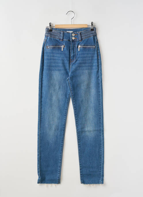 Jeans coupe slim bleu C'EST BEAU LA VIE pour femme