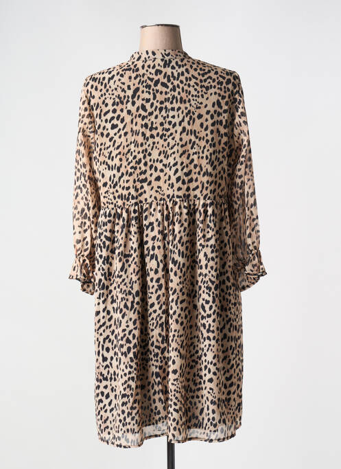 Robe courte beige EGO pour femme